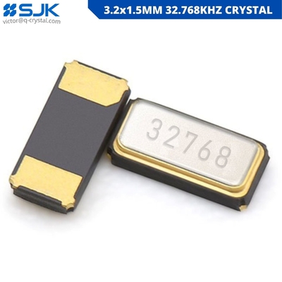 acheter 3215 SMD 32.768 kHz Horloge cristalline 3.2x1.5 mm 2 épingles 6pF 7pF 12.5pF 20ppm -SJK- EMS de livraison online manufacture