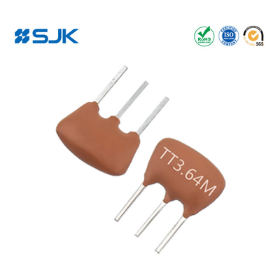 1.79 ~ 60MHz DIP 3 broches ZTA résonateur 10 * 7,5 * 5,0 mm pour la sécurité