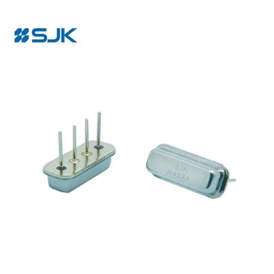 10V stockage 4 broches DIP résonateur de scie à ciseaux Faible consommation et perte d'insertion de 2,1 dB