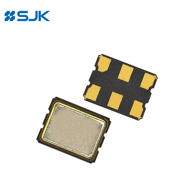 Le support de l'oscillateur différentiel SMD 3225 LVPECL est de 10 à 250 MHz ± 50 ppm