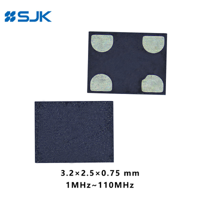 SMD 4 Pads 3225 basse puissance MEMS Oscillateur 14,7456MHz 1,62-3,63V, -20 ~ + 70 °C ± 20 ppm