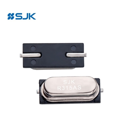 Résonateur de scie HC-49SMD avec une tolérance de communication de 433,92 MHz ± 75 KHz