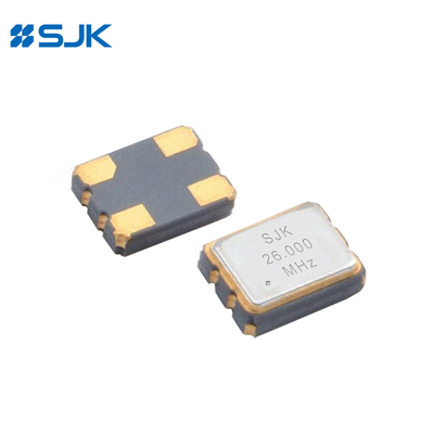 SMD 2016 TCXO VC-TCXO Oscillateurs cristallins avec sortie d'onde sinusoïdale coupée 26-52MHz Pour GPS