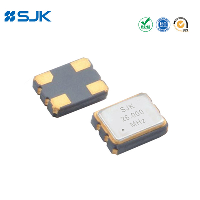 26MHz 3.3V TCXO 2520 Sortie d'onde sinusoïdale coupée ± 0,5 ppm -40- 85C Stabilité à haute fréquence