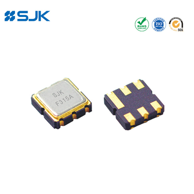 SMD 3,0*3,0 mm Filtre à scie DCC6C 966,34 MHz avec bande passante de 30 MHz pour la communication sans fil